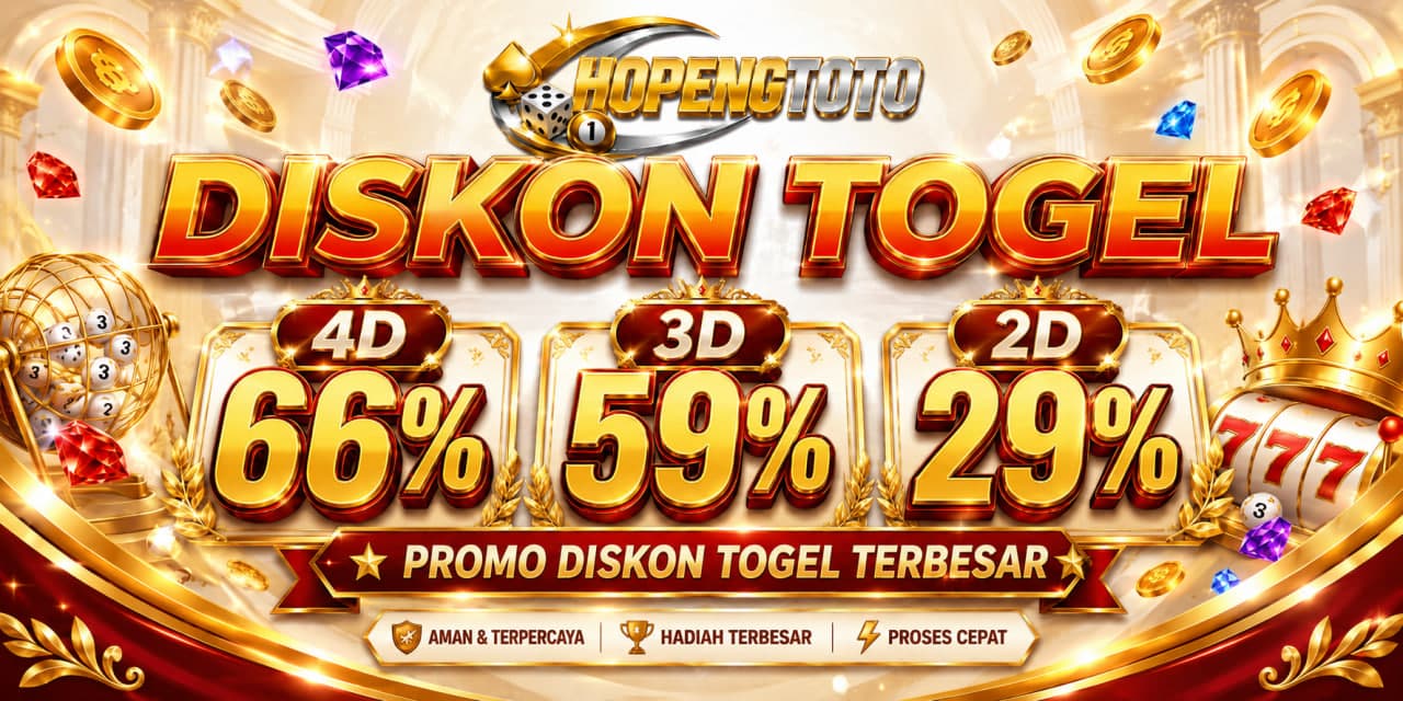 PROMO DISKON TOGEL TERBESAR